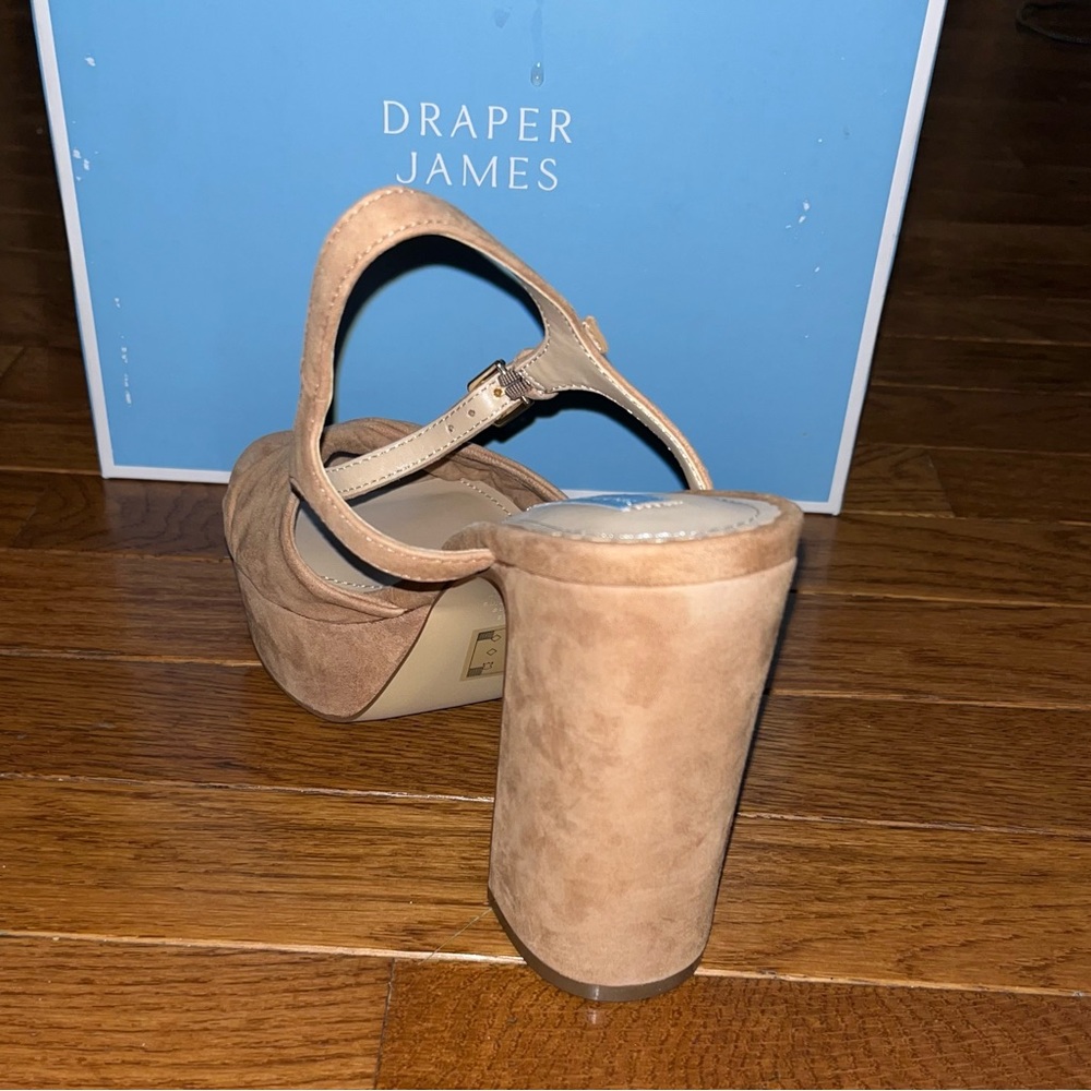 Draper James Paloma Light Brown Platform Sandals Women’s Size 8 - Picture 12 of 15